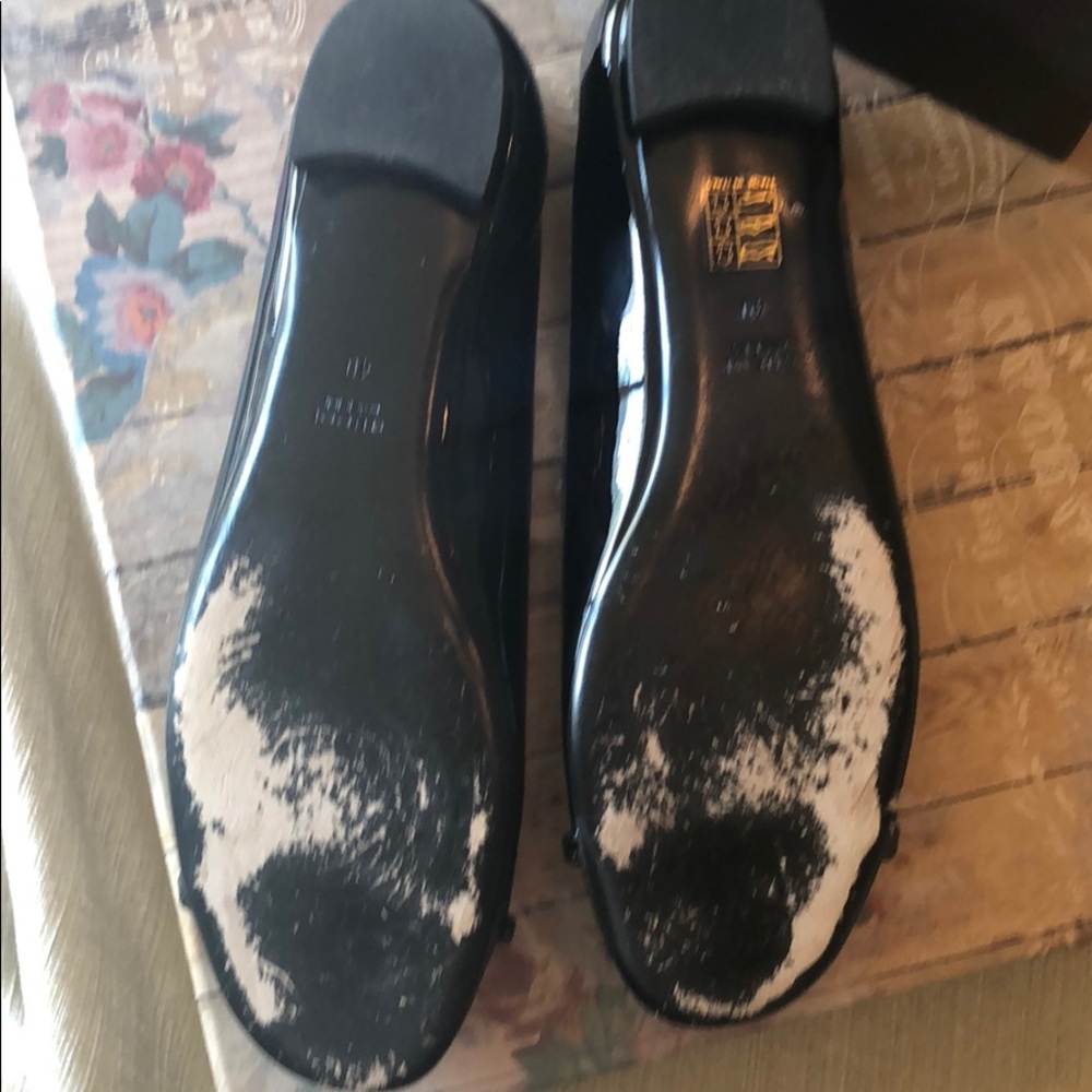 Gucci Vernice Crystal Ballet Flats - Picture 4 of 8